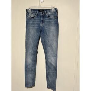 Scotch & Soda Amsterdams Blauw Jeans Mid Skinny 27/32 La Bohemienne Inseam 28